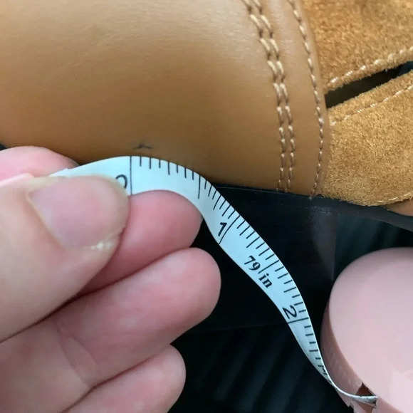 CHLOE Rylee Suede & leather ankle boots with buckles made in Italy size 37 US6.5 - Picture 12 of 12